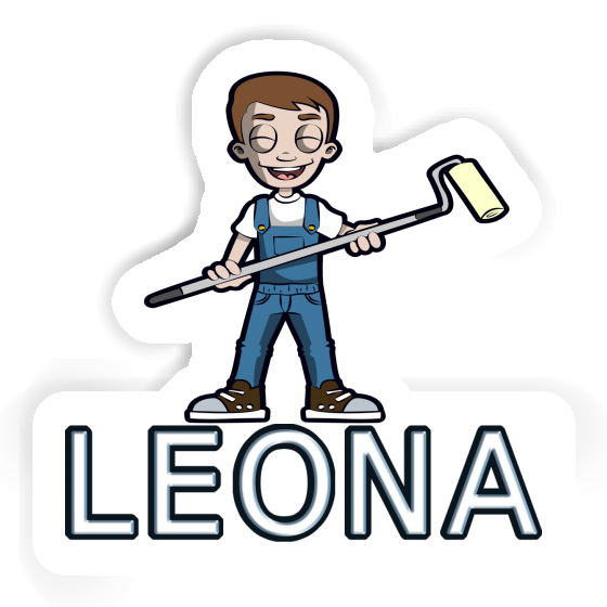 Sticker Maler Leona Notebook Sticker Maler Leona Gift package Image