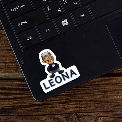 Aufkleber Pfarrer Leona Notebook Aufkleber Pfarrer Leona Gift package Image