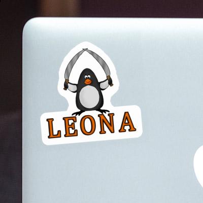 Leona Autocollant Pingouin Notebook Leona Autocollant Pingouin Gift package Image