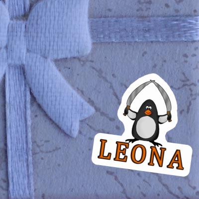 Leona Autocollant Pingouin Notebook Leona Autocollant Pingouin Notebook Image