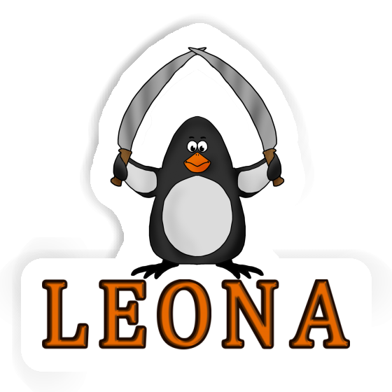 Leona Autocollant Pingouin Notebook Leona Autocollant Pingouin Gift package Image