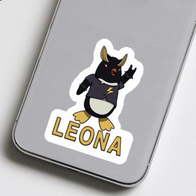 Sticker Rocking Penguin Leona Laptop Sticker Rocking Penguin Leona Laptop Image
