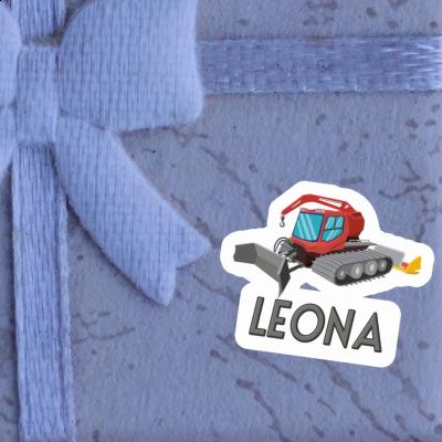 Leona Sticker Pistenraupe Notebook Leona Sticker Pistenraupe Gift package Image