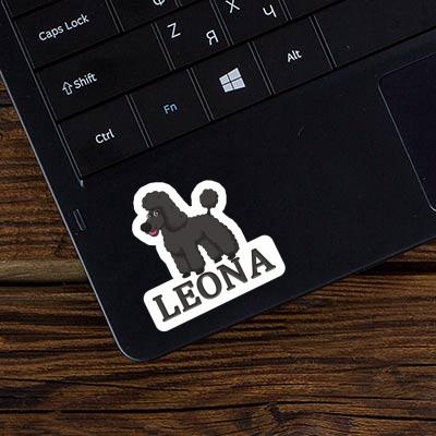 Pudel Sticker Leona Notebook Pudel Sticker Leona Gift package Image