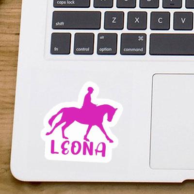 Horse Rider Sticker Leona Notebook Horse Rider Sticker Leona Gift package Image