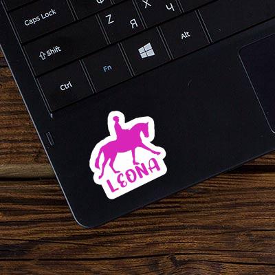 Horse Rider Sticker Leona Notebook Horse Rider Sticker Leona Notebook Image