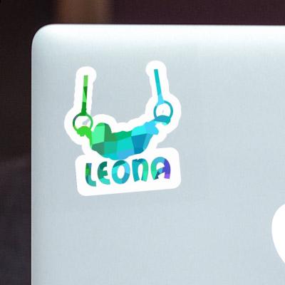 Sticker Ring gymnast Leona Notebook Sticker Ring gymnast Leona Gift package Image