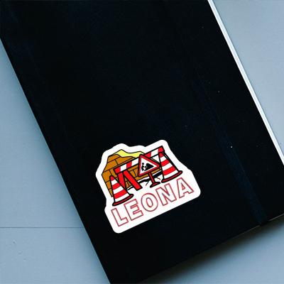 Leona Sticker Road Construction Notebook Leona Sticker Road Construction Gift package Image