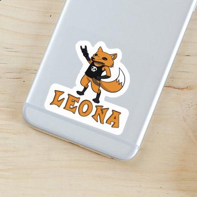 Sticker Rocker Fox Leona Notebook Sticker Rocker Fox Leona Notebook Image