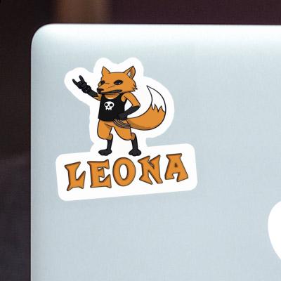 Sticker Rocker Fox Leona Notebook Sticker Rocker Fox Leona Gift package Image