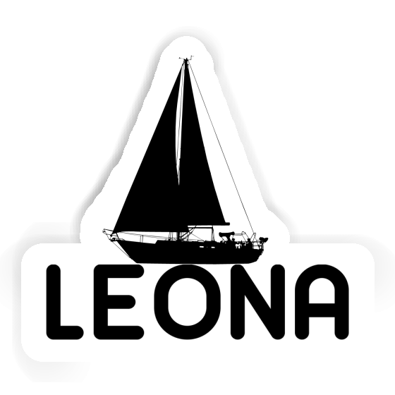 Leona Aufkleber Segelboot Notebook Leona Aufkleber Segelboot Notebook Image