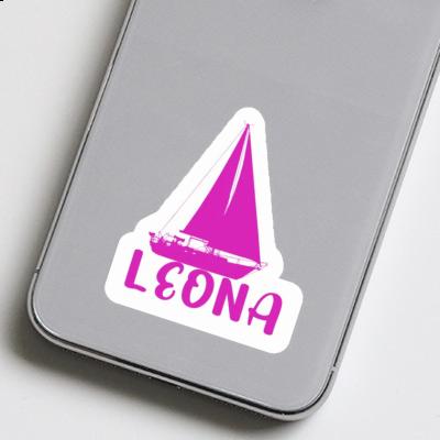Sticker Segelboot Leona Notebook Sticker Segelboot Leona Notebook Image