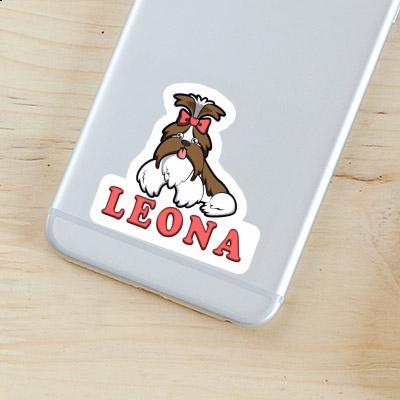 Sticker Shih Tzu Leona Notebook Sticker Shih Tzu Leona Gift package Image