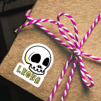 Leona Aufkleber Totenkopf Leona Aufkleber Totenkopf Image