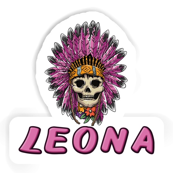 Leona Aufkleber Damen Totenkopf Laptop Leona Aufkleber Damen Totenkopf Laptop Image