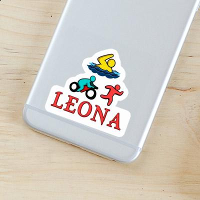 Triathlet Aufkleber Leona Notebook Triathlet Aufkleber Leona Gift package Image