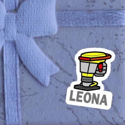 Leona Autocollant Pilons vibrant Laptop Leona Autocollant Pilons vibrant Laptop Image