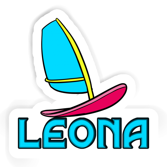 Windsurf Board Sticker Leona Notebook Image