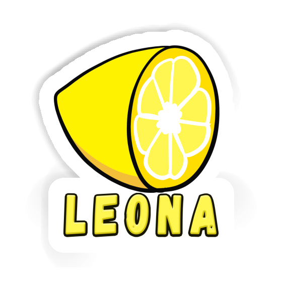 Zitrone Aufkleber Leona Notebook Zitrone Aufkleber Leona Gift package Image