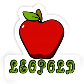 Apple Sticker Leopold Image