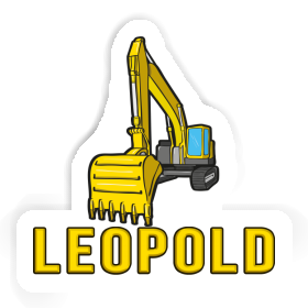 Autocollant Pelleteuse Leopold Image