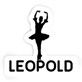 Ballerina Sticker Leopold Image