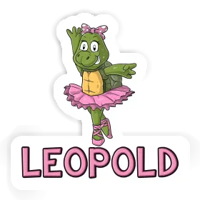 Sticker Turtle Leopold Image