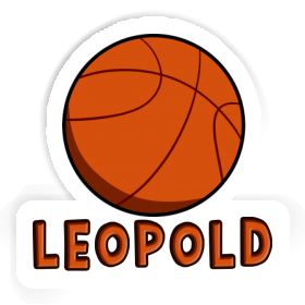 Leopold Autocollant Basket-ball Image