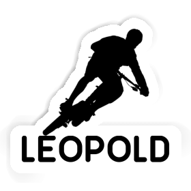 Biker Sticker Leopold Image