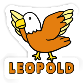 Leopold Autocollant Oiseau Image