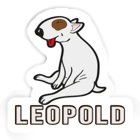 Sticker Leopold Dog Image