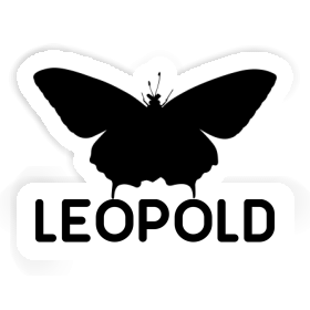 Leopold Sticker Butterfly Image