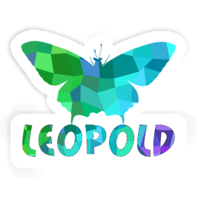 Autocollant Leopold Papillon Image