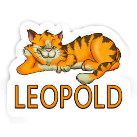 Katze Sticker Leopold Image