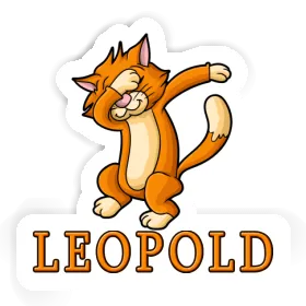 Leopold Aufkleber Katze Image