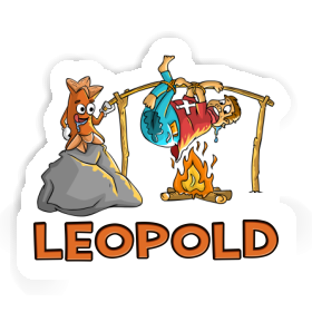 Cervelat Autocollant Leopold Image