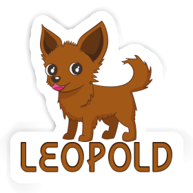 Autocollant Leopold Chihuahua Image