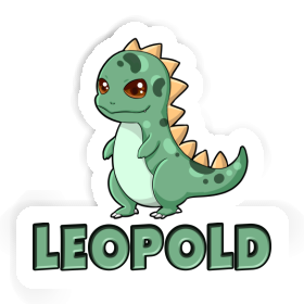 Autocollant T-Rex Leopold Image