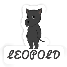 Sticker Riesenschnauzer Leopold Image