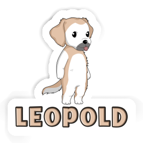 Aufkleber Golden Retriever Leopold Image