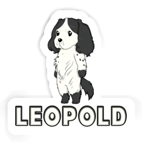 Spaniel Aufkleber Leopold Image