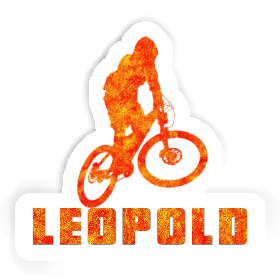 Leopold Sticker Downhiller Image