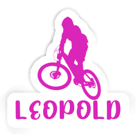 Sticker Leopold Downhiller Image