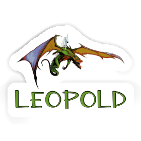 Leopold Autocollant Dragon Image