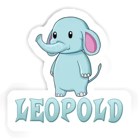 Leopold Sticker Elephant Image