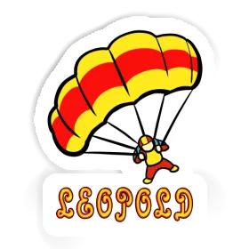 Sticker Parachute Leopold Image