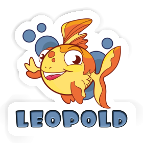 Autocollant Poisson Leopold Image