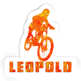 Aufkleber Freeride Biker Leopold Image