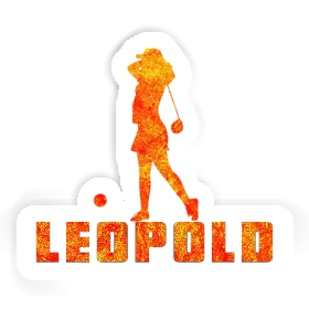 Golferin Sticker Leopold Image