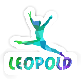 Leopold Sticker Gymnast Image